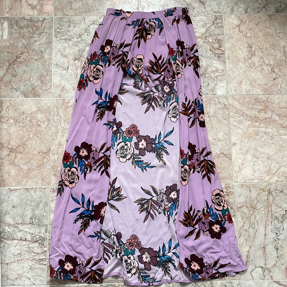 LDLA long skirted shorts